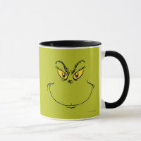 How Grinch Stole Christmas Face Mug