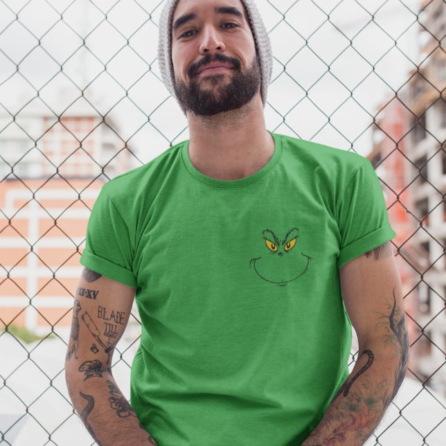How Grinch Stole Christmas Face T-Shirt (Creator Uploaded)