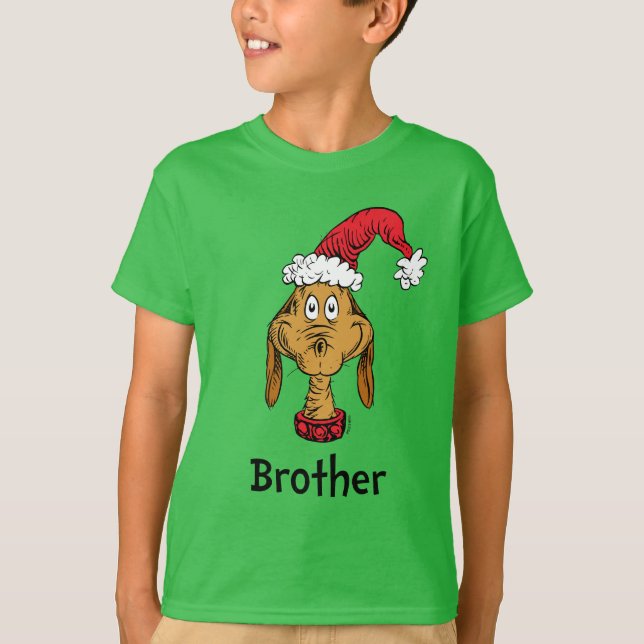 How Grinch Stole Christmas | Grinch Brother T-Shirt (Front)