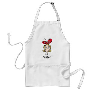 How Grinch Stole Christmas   Grinch Sister Standard Apron