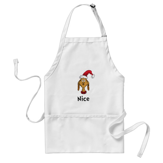 How Grinch Stole Christmas | Max is Nice Standard Apron (Front)
