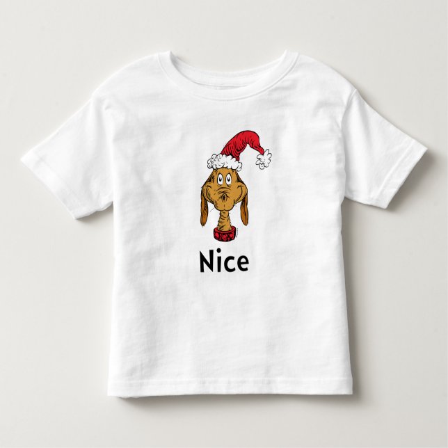 How Grinch Stole Christmas | Max is Nice Toddler T-Shirt (Front)