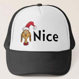 How Grinch Stole Christmas   Max is Nice Trucker Hat