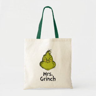 How Grinch Stole Christmas   Mrs. Grinch Tote Bag