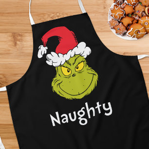 How Grinch Stole Christmas   Naughty Grinch Apron