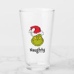 How Grinch Stole Christmas | Naughty Grinch Glass<br><div class="desc">The holidays will not be complete without Grinch!  HOW Grinch STOLE CHRISTMAS is a classic story of a town called Who-ville and how the Christmas spirit can melt even the coldest of hearts.</div>