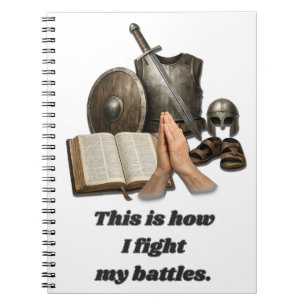 How I Fight My Battles Notebook