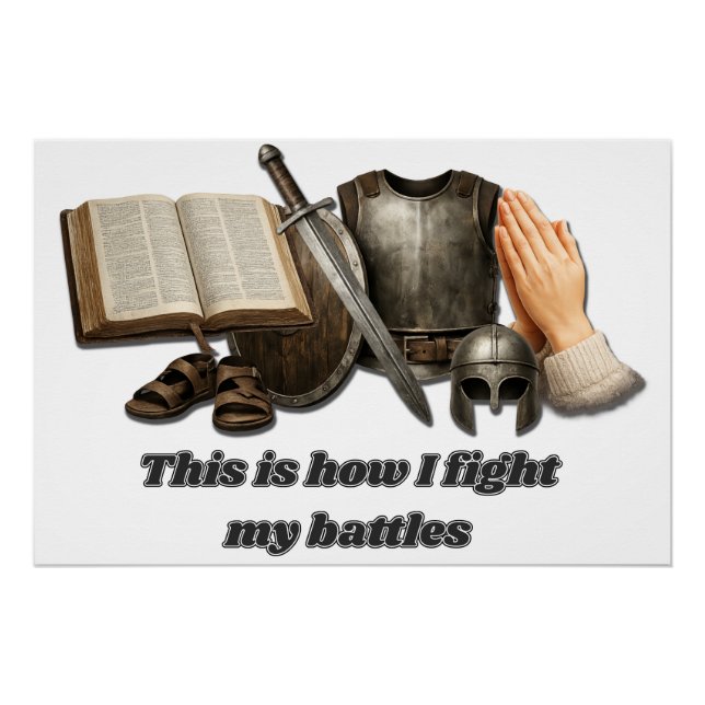 How I Fight My Battles Poster (Front)