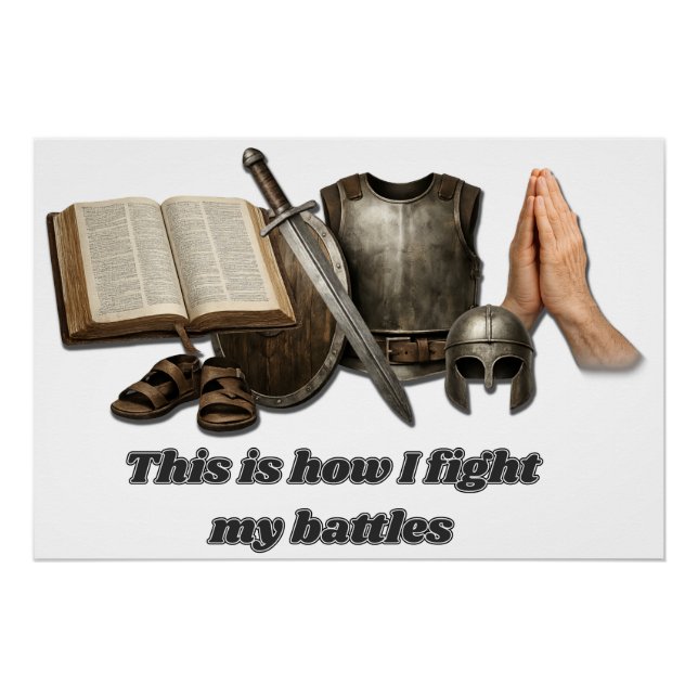 How I Fight My Battles Poster (Front)