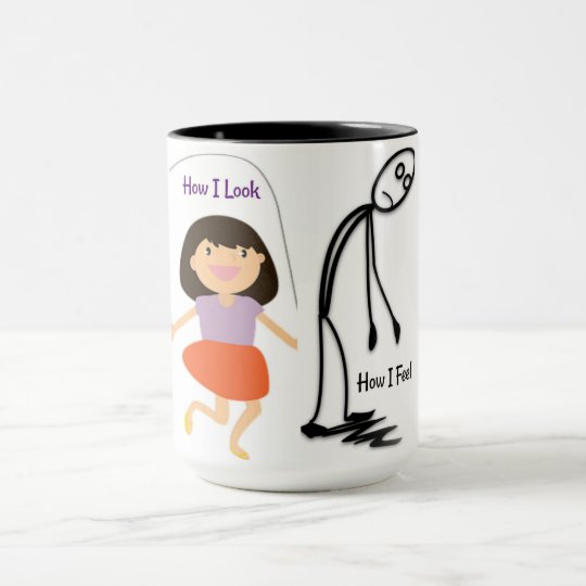How I Look How I Feel Coffee Mug