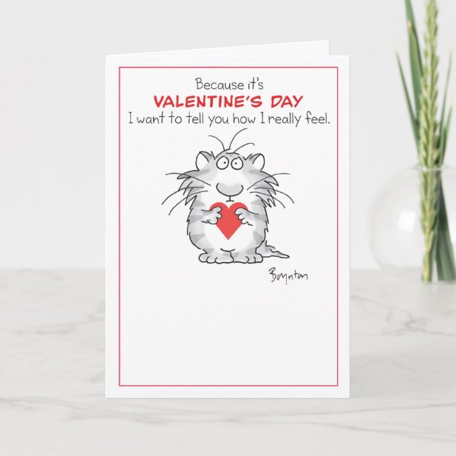 HOW I REALLY FEEL HOLIDAY CARD (Front)