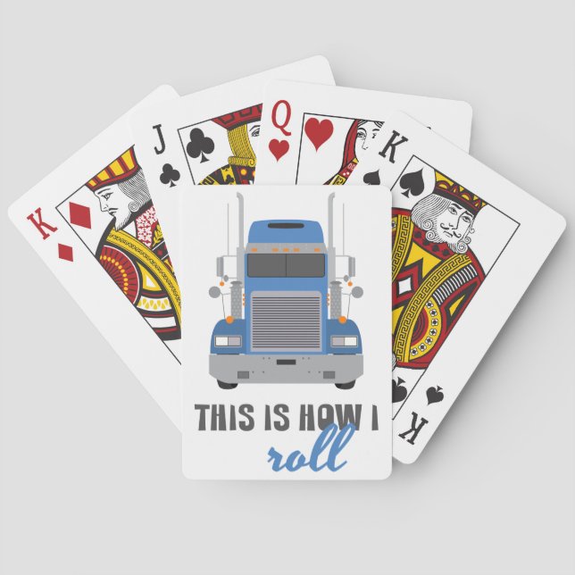 How I Roll Playing Cards (Back)