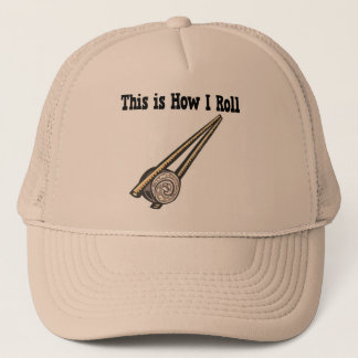 How I Roll Sushi Rice Roll Trucker Hat