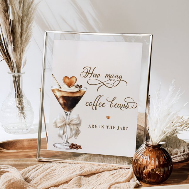 How Many Coffee Beans Are In The Jar Poster (Creator Uploaded)