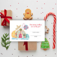 How many cookies game - Gingerbread House