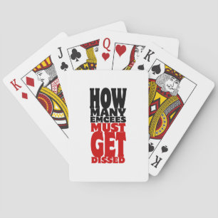 How Many Emcees Must Get Dissed Playing Cards