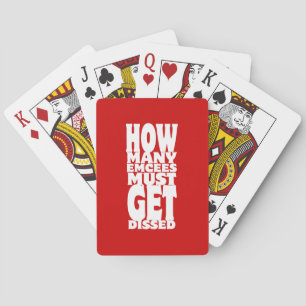 How Many Emcees Must Get Dissed Playing Cards