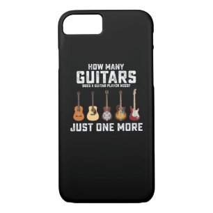 How many guitars does a guitar player need Just on iPhone 8/7 Case