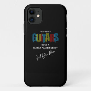 How Many Guitars Does A Guitar Player Need Just On iPhone 11 Case