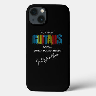 How Many Guitars Does A Guitar Player Need Just On iPhone 13 Case