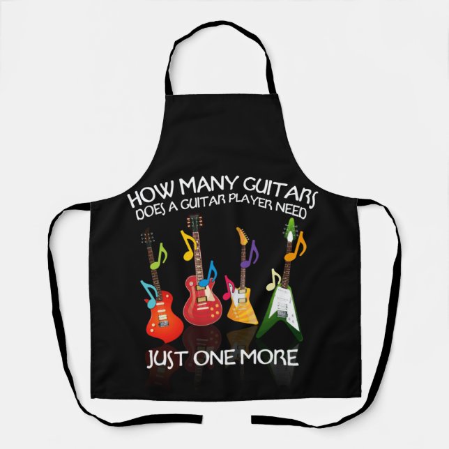 How Many Guitars Does Guitar Player Need One More Apron (Front)