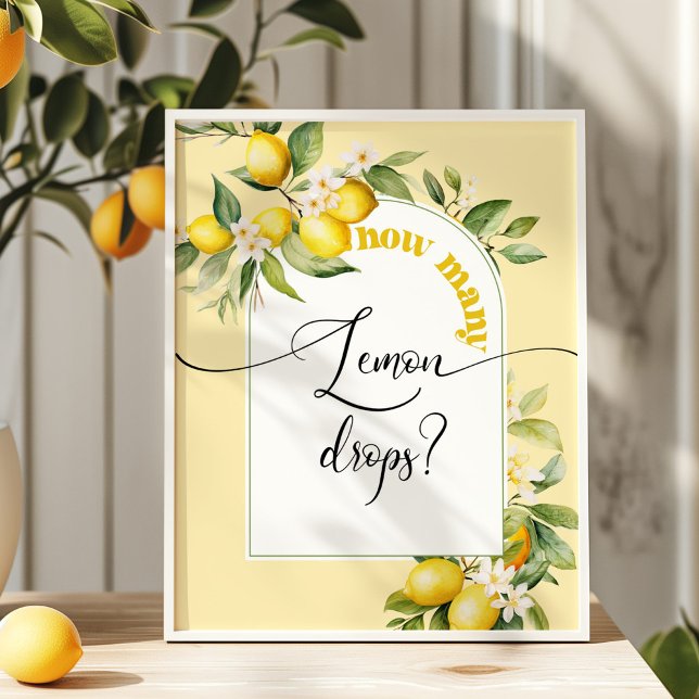 How many lemon drops are in the jar poster (Creator Uploaded)