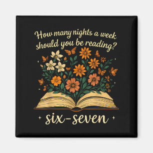 How Many Night A Week Should You Be Reading 67 Mem Magnet