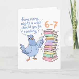 How Many Nights a Week Should You Be Reading? 67 Card