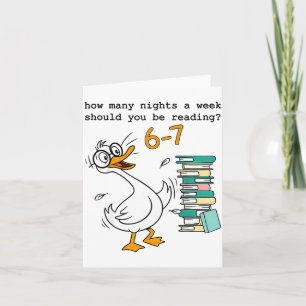 How Many Nights A Week Should You Be Reading 67 Me Card