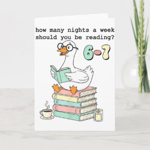 How Many Nights A Week Should You Be Reading 67 Me Card