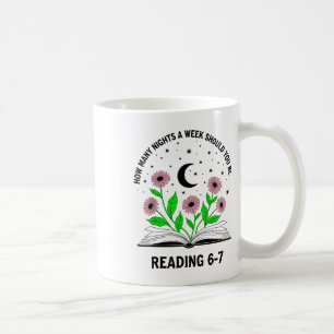How Many Nights A Week Should You Be Reading 6-7 B Coffee Mug