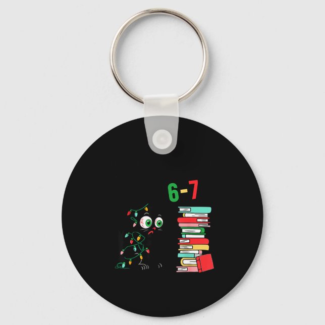 How Many Nights A Week Should You Be Reading 6–7 C Key Ring (Front)
