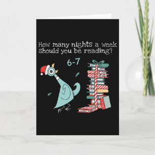 How Many Nights A Week Should You Be Reading 6-7 T Card
