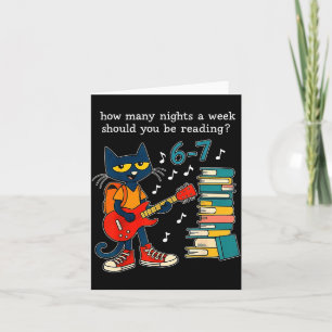 How Many Nights A Week Should You Be Reading 6-7 T Card