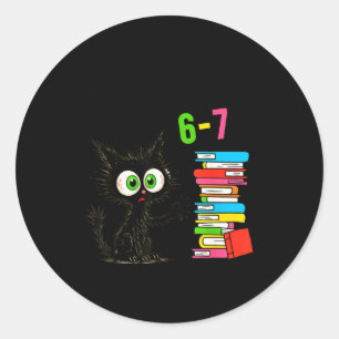 How Many Nights A Week Should You Be Reading 6–7 T Classic Round Sticker