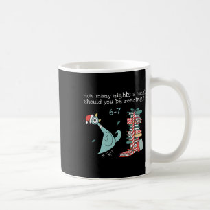 How Many Nights A Week Should You Be Reading 6-7 T Coffee Mug