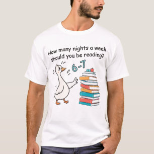 How Many Nights a Week Should You Be Reading 6-7 T-Shirt