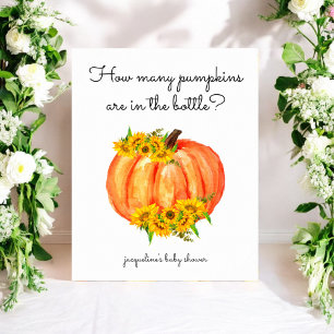 How many Pumpkins in the Jar Poster