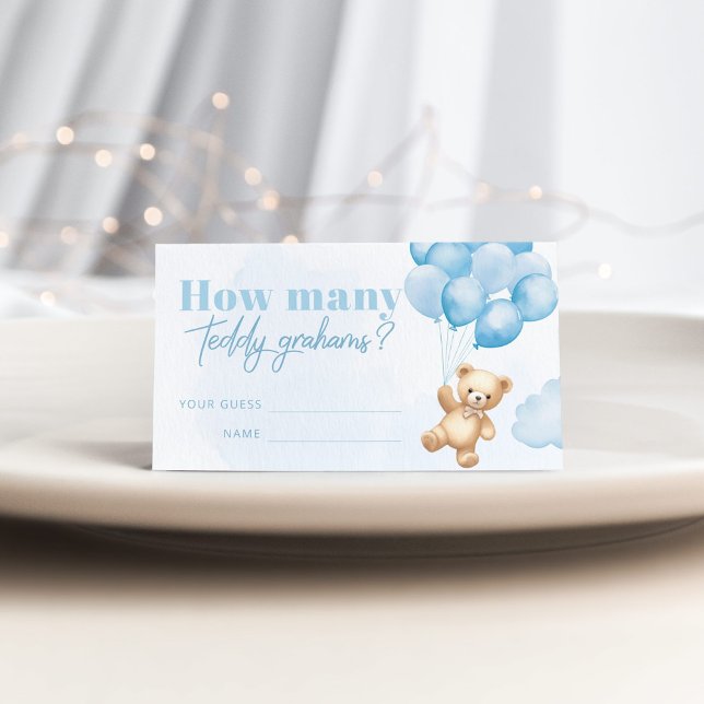 How many teddy grahams are in the jar blue enclosure card (Creator Uploaded)