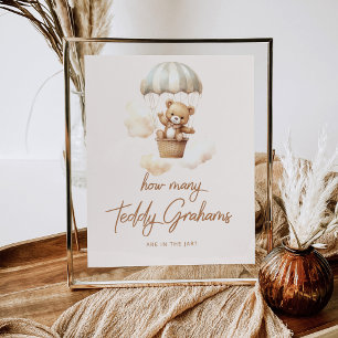 How many teddy grahams are in the jar poster