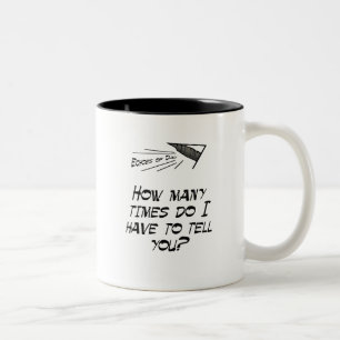 How many times? Two-Tone coffee mug