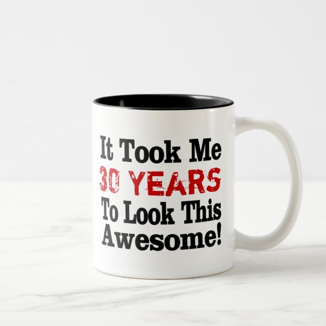 How Many Years to Awesome Two-Tone Coffee Mug (Right)
