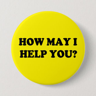 How may I help you button