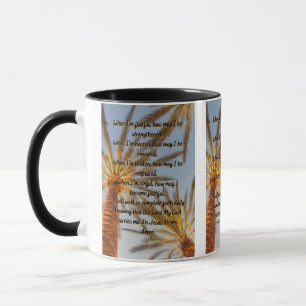 How May I Prayer Two-Tone Mug