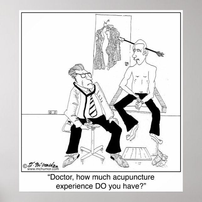 How Much Acupuncture Experience Do You Have? Poster (Front)