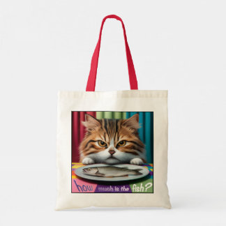 how much is the fish cat tote bag
