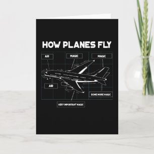How Planes Fly For Student Pilots And Flight Card