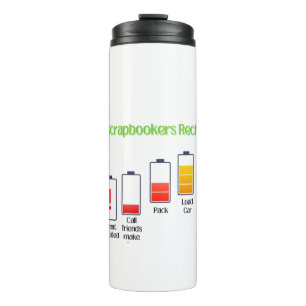 How Scrapbookers Recharge Thermal Tumbler