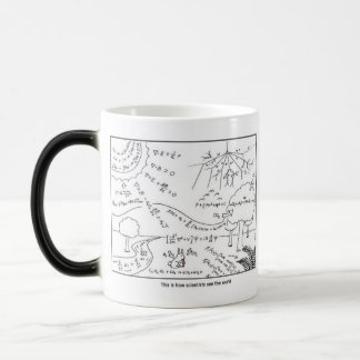 How see the world [RIGHT HANDED] Magic Mug
