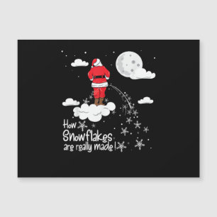 How Snowflakes Are Really Made Funny Christmas San